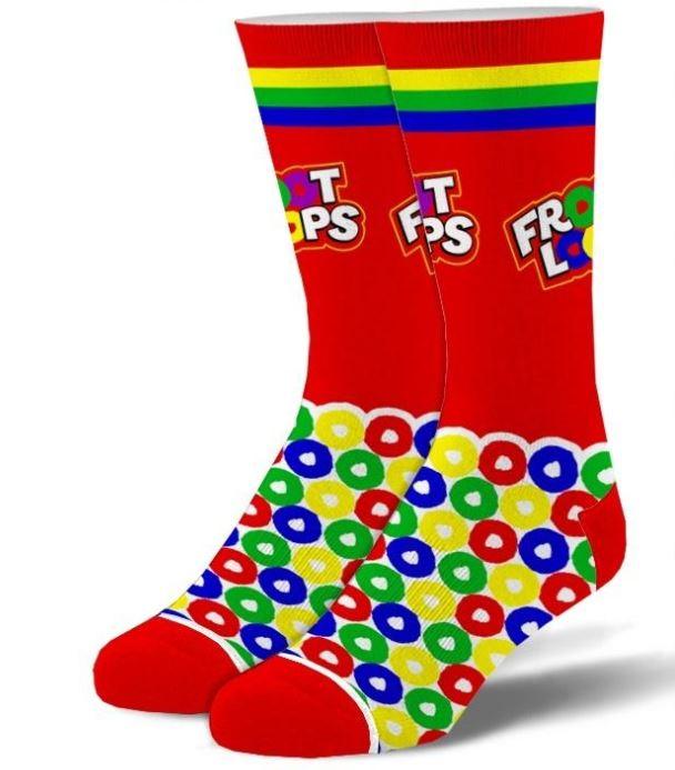 Fruit Loops - Kids Ages 7-10 - Premium Socks from Cool Socks - Just $6.00! Shop now at Pat&