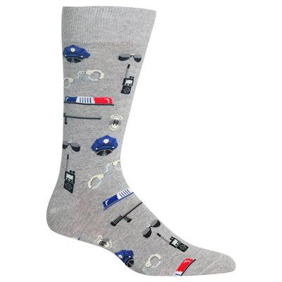 Police Crew Socks - Premium Socks from Hotsox - Just $9.95! Shop now at Pat's Monograms