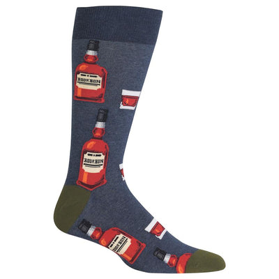 Bourbon Crew Socks - Premium Socks from Hotsox - Just $9.95! Shop now at Pat's Monograms