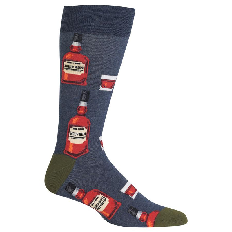 Bourbon Crew Socks - Premium Socks from Hotsox - Just $9.95! Shop now at Pat&