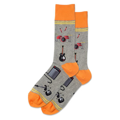 Garage Band Crew Socks - Premium Socks from Hotsox - Just $9.95! Shop now at Pat's Monograms
