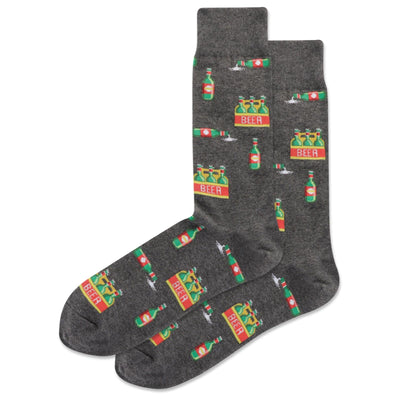 Six Pack Crew Socks - Premium Socks from Hotsox - Just $9.95! Shop now at Pat's Monograms