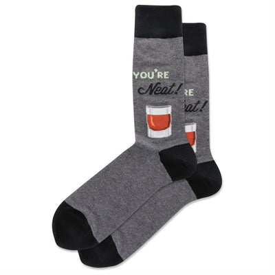 You're Neat Crew Socks - Premium Socks from Hotsox - Just $9.95! Shop now at Pat's Monograms