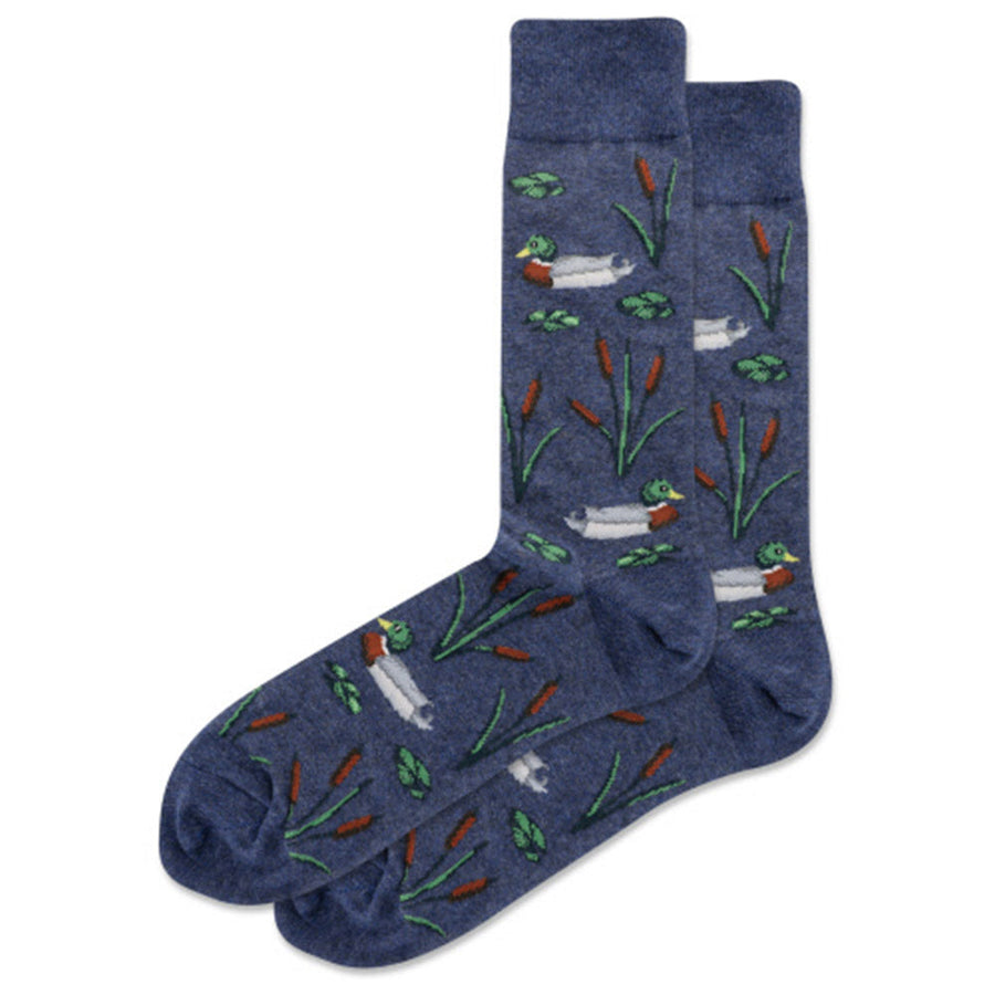 Mallard Duck Crew Socks - Premium Socks from Hotsox - Just $9.95! Shop now at Pat's Monograms