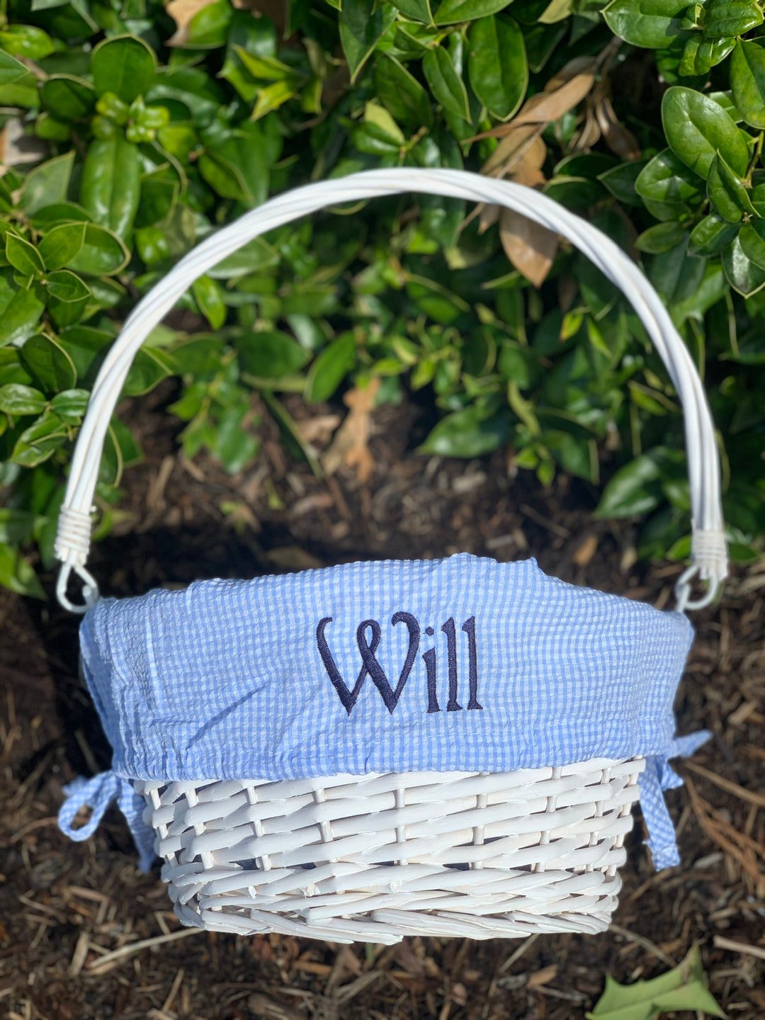 Easter Baskets with Monogrammed Liner - Premium Seasonal from Pat's Monograms - Just $39.95! Shop now at Pat's Monograms