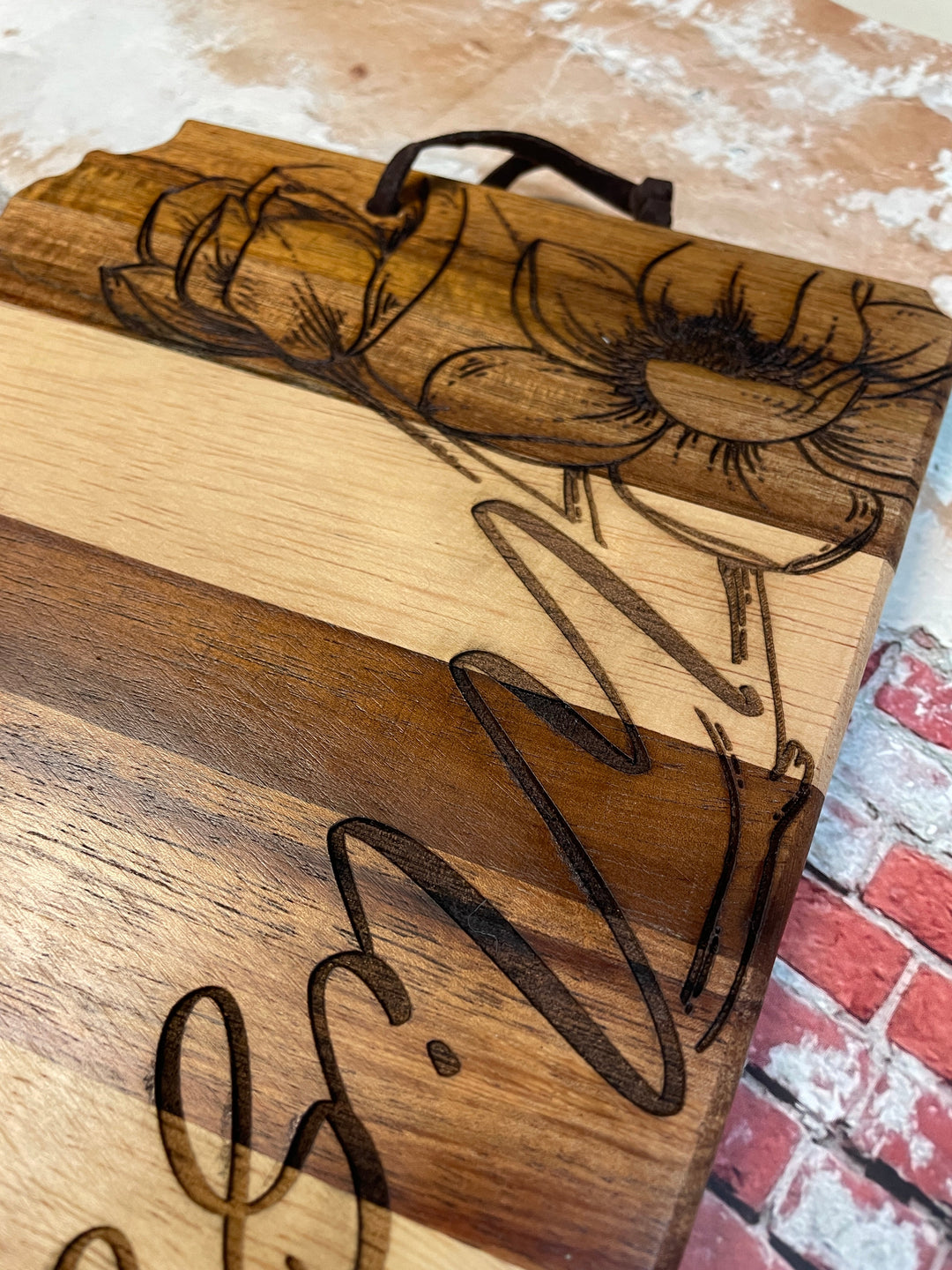 Mississippi Magnolia Serving Board - Rock & Branch® Shiplap Series - Premium Cutting Boards from Totally Bamboo - Just $39.95! Shop now at Pat's Monograms