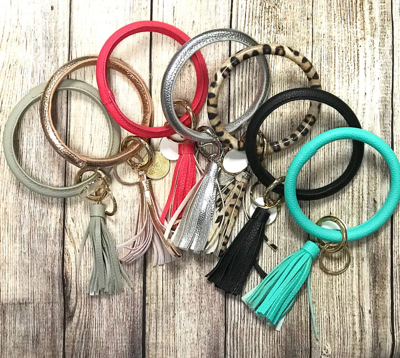 Keychain Wristlet with Monogram - Premium Accessories from Pats Monograms - Just $12.95! Shop now at Pat&