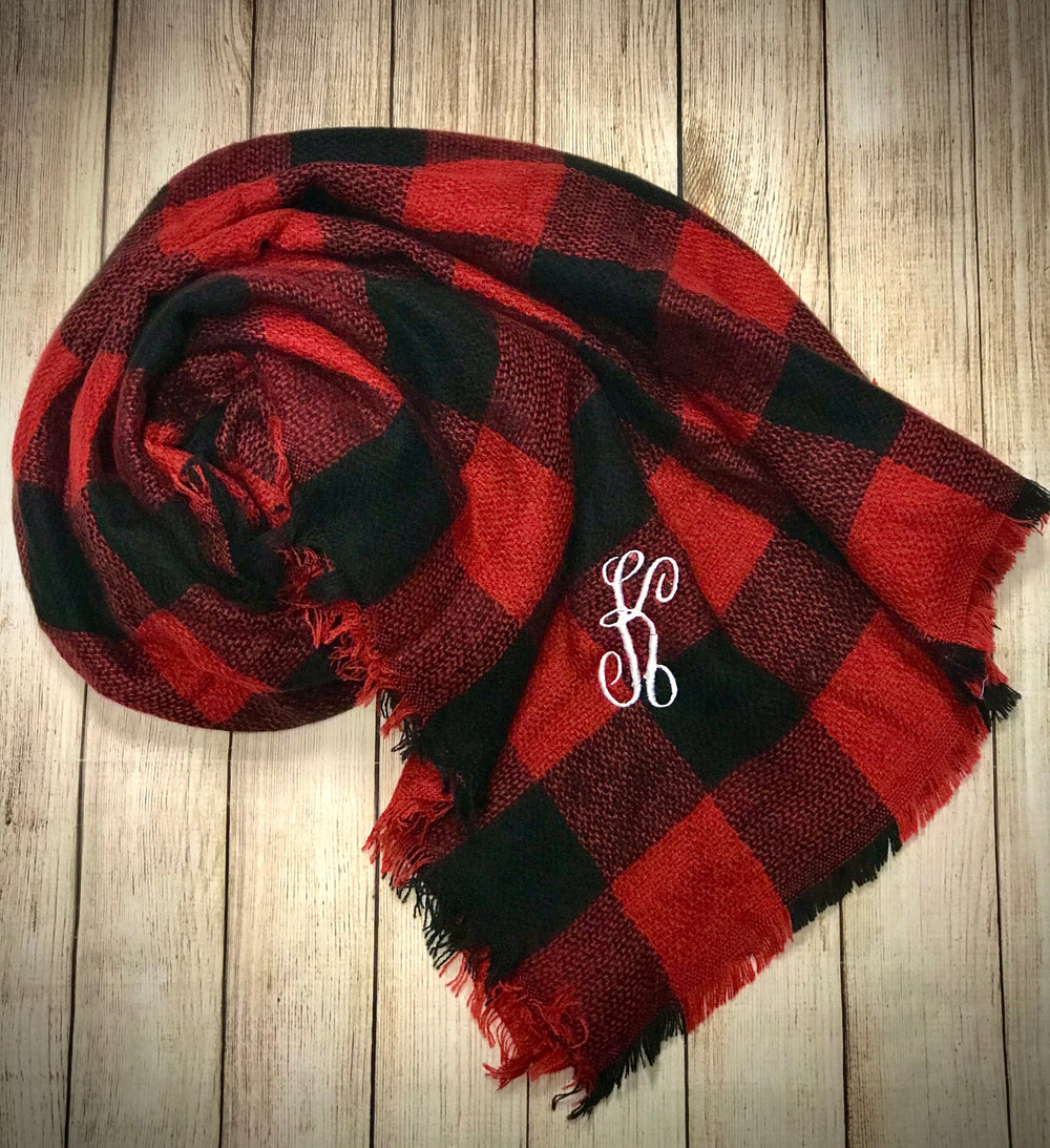 Blanket Scarves - Premium Accessories from Pat's Monograms - Just $12.00! Shop now at Pat's Monograms