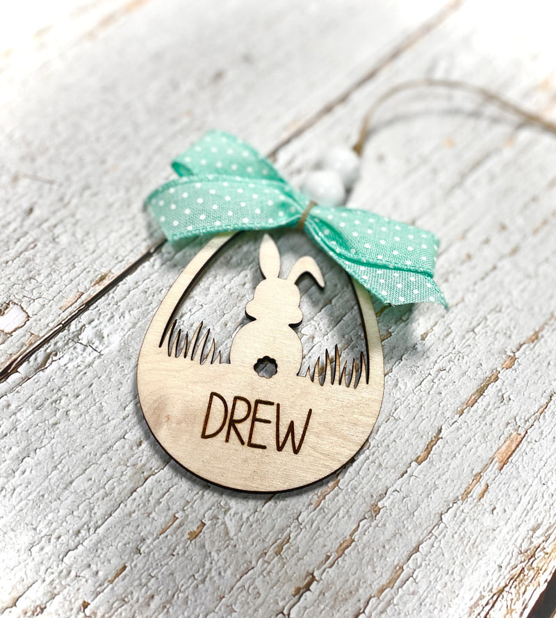 Personalized Easter Basket Tag - Premium easter basket tag from Pat&