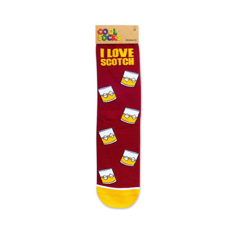 I Love Scotch Anchorman Socks - Premium Socks from Cool Socks - Just $9.95! Shop now at Pat&