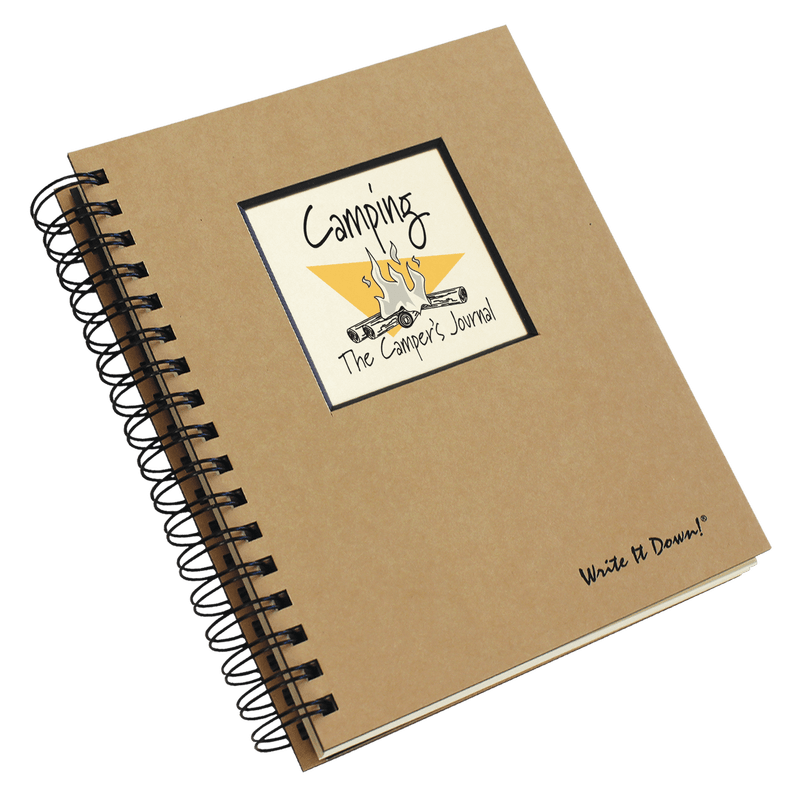 Camping Journal - Premium Gifts from Journals Unlimited - Just $20.00! Shop now at Pat's Monograms