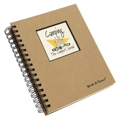 Camping Journal - Premium Gifts from Journals Unlimited - Just $20.00! Shop now at Pat's Monograms
