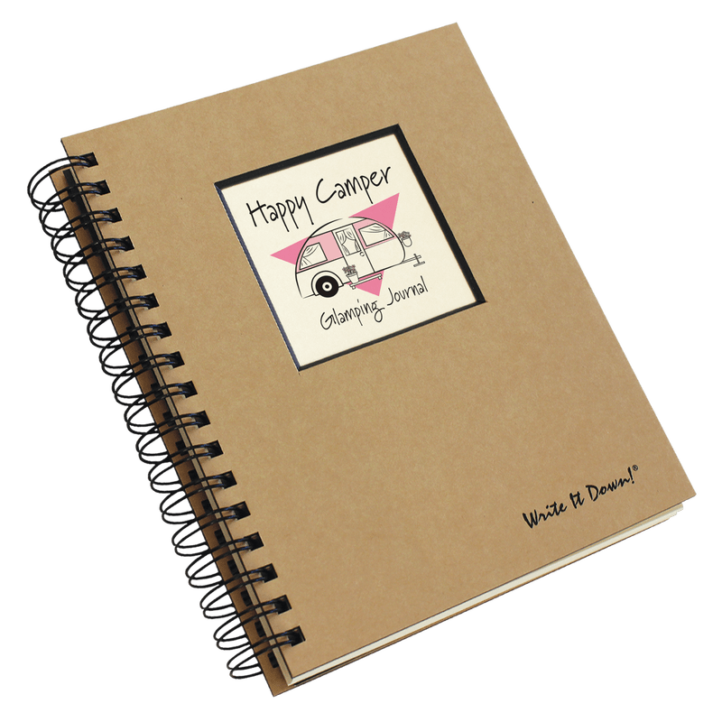 Happy Camper Journal - Premium Gifts from Journals Unlimited - Just $20.00! Shop now at Pat's Monograms