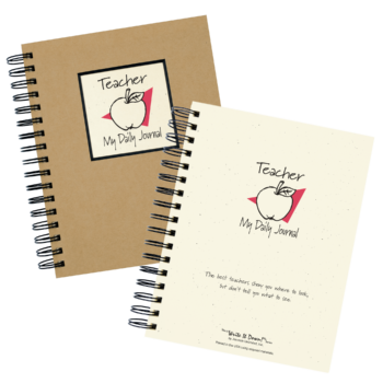 Teacher Journal - Premium Gifts from Journals Unlimited - Just $20.00! Shop now at Pat&