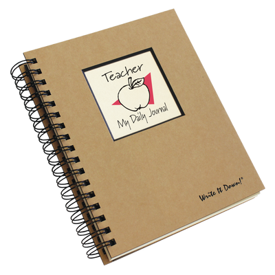 Teacher Journal - Premium Gifts from Journals Unlimited - Just $20.00! Shop now at Pat's Monograms