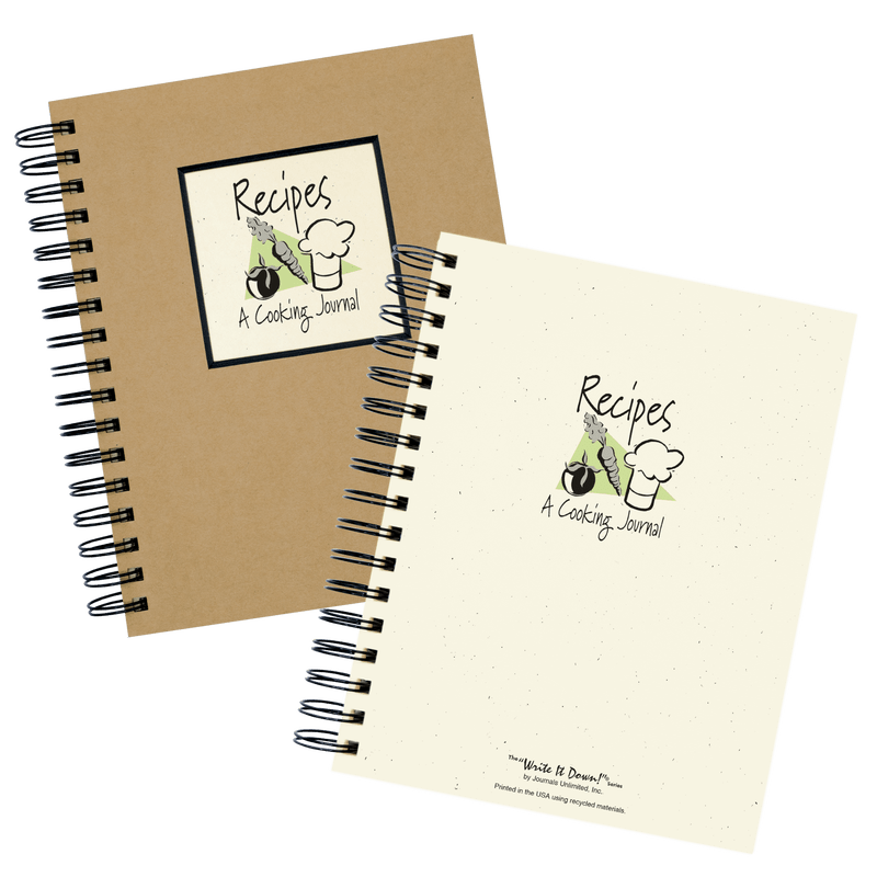 Recipe Journal - Premium Gifts from Journals Unlimited - Just $20.00! Shop now at Pat's Monograms