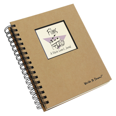 Films, A Movie Journal - Premium Gifts from Journals Unlimited - Just $20.00! Shop now at Pat's Monograms