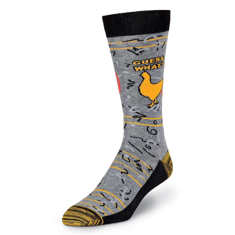 Chicken Butt Crew Socks - Premium Socks from K. Bell - Just $9.95! Shop now at Pat&