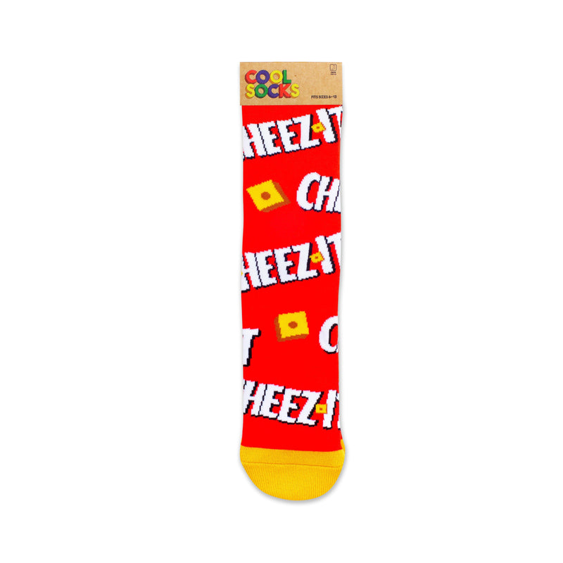 Keep it Cheezy Crew Sock - Premium Socks from Cool Socks - Just $9.95! Shop now at Pat&