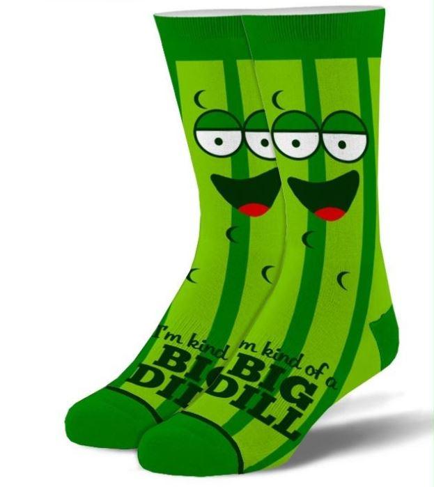 Kind of a Big Dill Socks - Premium Socks from Cool Socks - Just $9.95! Shop now at Pat's Monograms