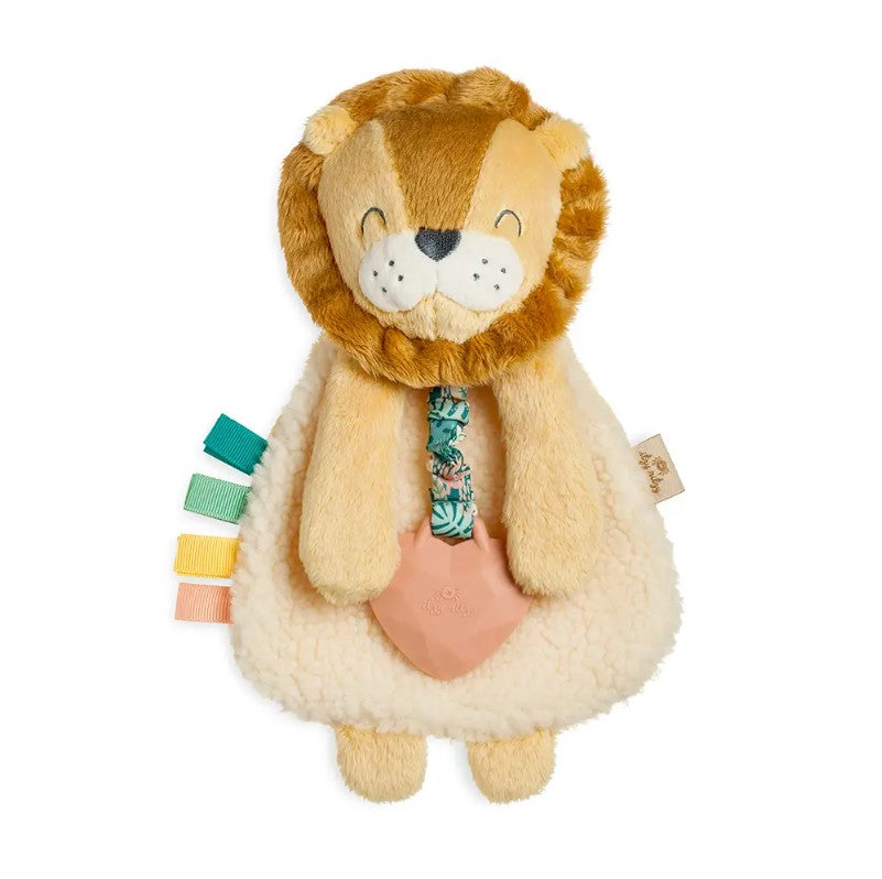 Itzy Ritzy - Itzy Lovey™ Buddy the Lion Plush with Silicone Teether Toy - Premium Baby Gift from Itzy Ritzy - Just $12.99! Shop now at Pat's Monograms