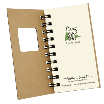 Mini- Hiking Journal - Premium Gifts from Journals Unlimited - Just $7.00! Shop now at Pat's Monograms