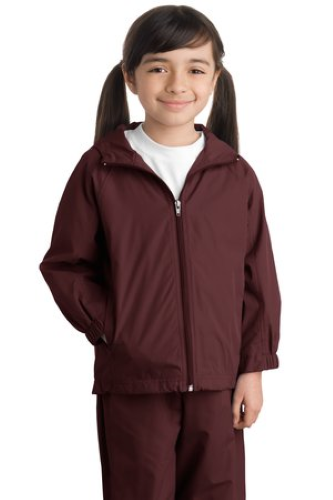 Veritas - Sport-Tek Unisex Youth Hooded Raglan Jacket YST73 - Premium School Uniform from Pat's Monograms - Just $35.00! Shop now at Pat's Monograms