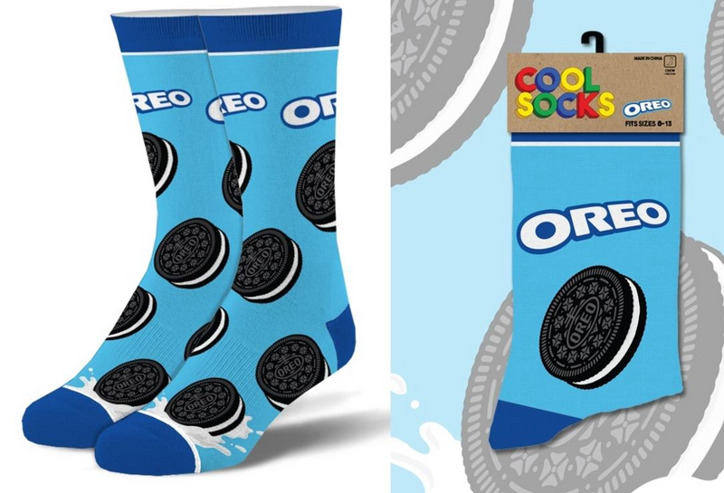 Oreo Socks - Premium Socks from Cool Socks - Just $9.95! Shop now at Pat&