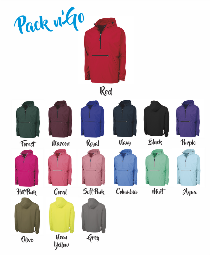 CR Pack-N-Go Pullover - Premium Outerwear from Charles River Apparel - Just $34.00! Shop now at Pat's Monograms