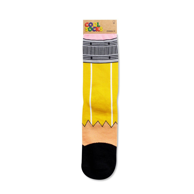 Pencil & Paper Socks - Premium Socks from Cool Socks - Just $10.95! Shop now at Pat&