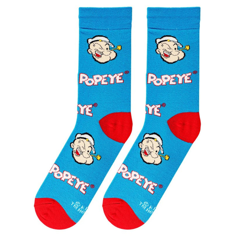 Popeye Crew Socks - Premium Socks from Crazy Socks - Just $7.0! Shop now at Pat&