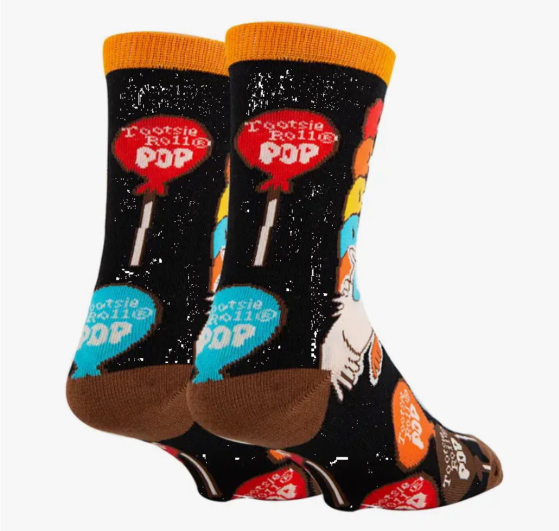 Tootsie POP - Premium  from Oooh Yeah Socks/Sock It Up/Oooh Geez Slippers - Just $11.95! Shop now at Pat's Monograms