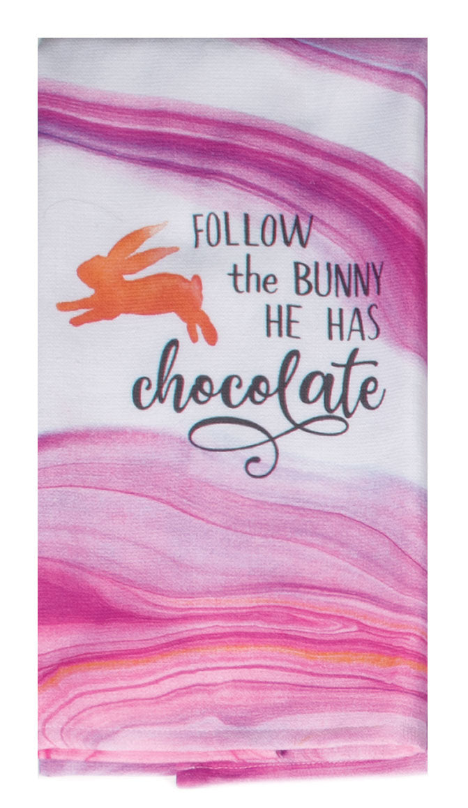 Chocolate Bunny Dual Purpose Terry Towel - Premium Dish Towel from Kay Dee Designs - Just $8.95! Shop now at Pat&