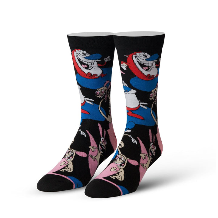 Ren and Stimpy Cushion Knit Socks - Premium Socks from Cool Socks - Just $9.95! Shop now at Pat's Monograms