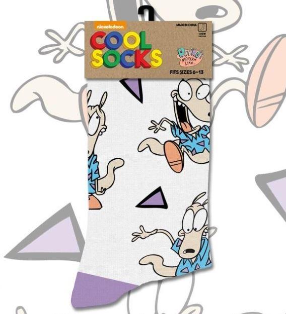Rocko's Modern Life Crew Socks - Premium Socks from Cool Socks - Just $9.95! Shop now at Pat's Monograms