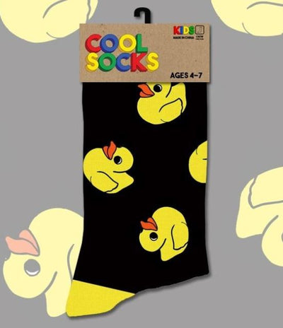 Rubber Duckies - Kids Ages 4-7 - Premium Socks from Cool Socks - Just $6.00! Shop now at Pat's Monograms