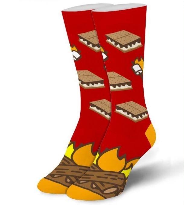 Smores Socks - Premium Socks from Cool Socks - Just $9.95! Shop now at Pat's Monograms
