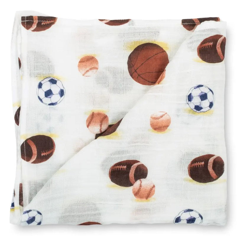 Go Sports Swaddle - Premium Baby Gift Sets from Lolly Banks - Just $19.95! Shop now at Pat's Monograms