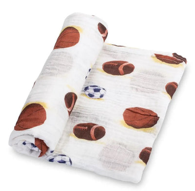 Go Sports Swaddle - Premium Baby Gift Sets from Lolly Banks - Just $19.95! Shop now at Pat's Monograms