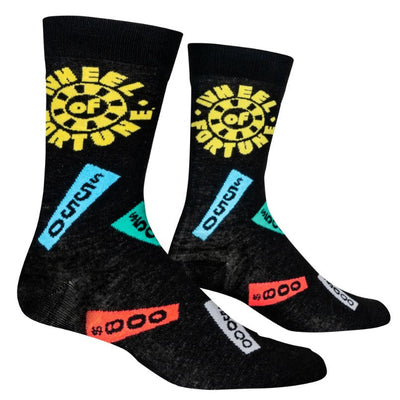 Wheel of Fortune Crew Socks - Premium Socks from Crazy Socks - Just $7.0! Shop now at Pat's Monograms
