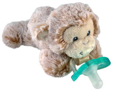 RaZbuddy Mario Monkey Paci/Teether Holder - Premium Baby Gift from RaZbaby - Just $12.99! Shop now at Pat's Monograms
