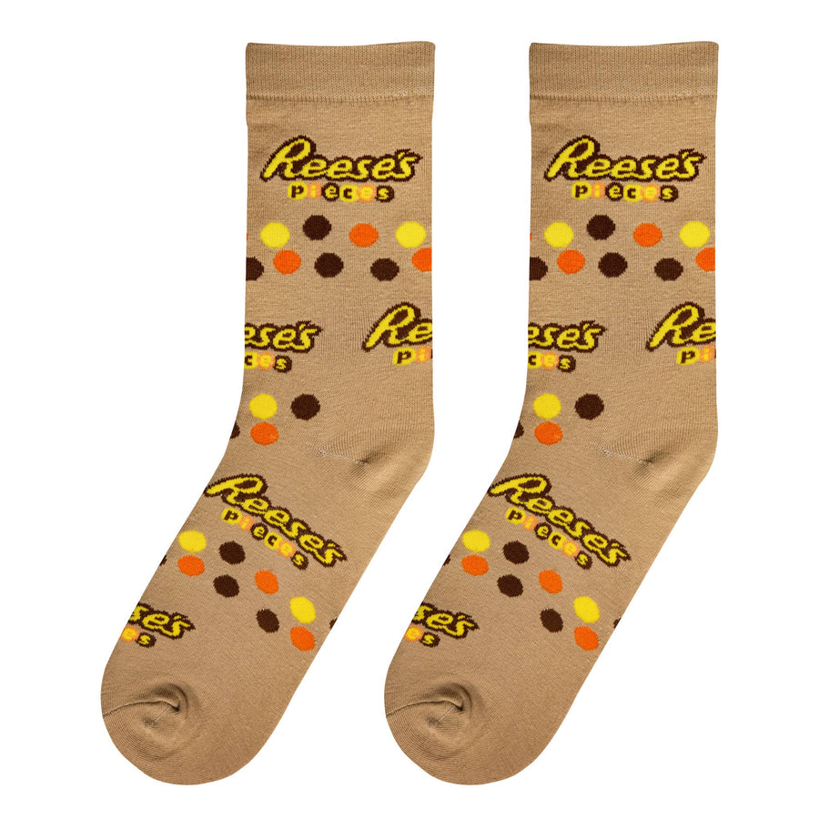 Reese's Pieces - Mens Crew Folded - Premium  from Crazy Socks - Just $7! Shop now at Pat's Monograms