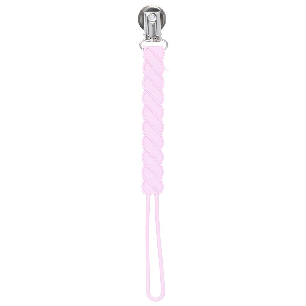 Twist Silicone Pacifier Clip - Premium Just for baby from Three Little Tots - Just $10.95! Shop now at Pat's Monograms