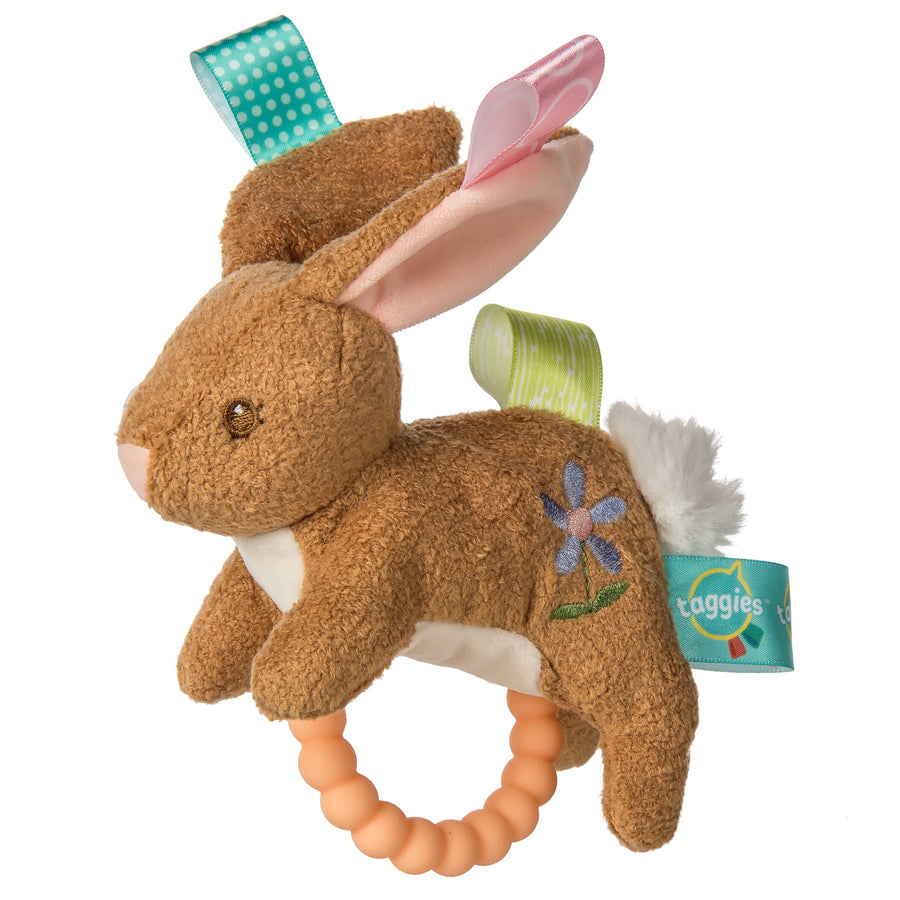 Taggies Harmony Bunny Teether Rattle - Premium  from Mary Meyer - Just $12.95! Shop now at Pat's Monograms