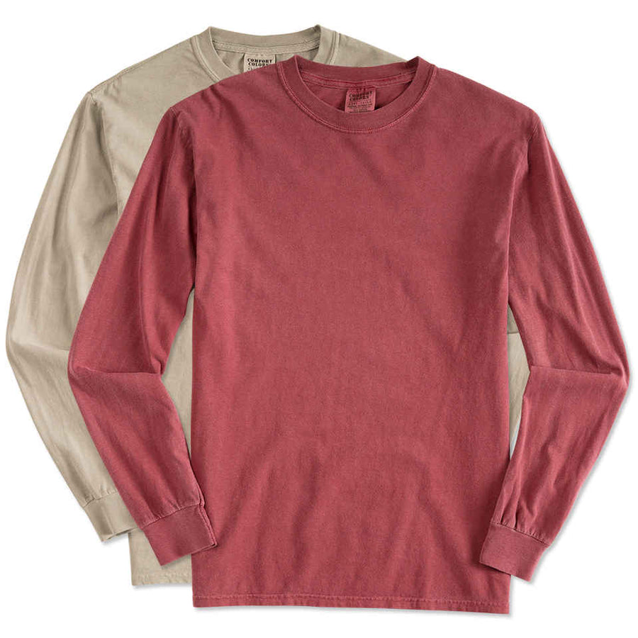 Comfort Color Longsleeve - Premium T-Shirts from Pat's Monograms - Just $14! Shop now at Pat's Monograms