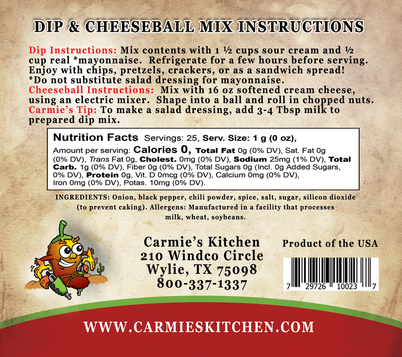 Chipotle Ranch Dip - Premium Dips & Spreads from Carmie's Kitchen - Just $4.5! Shop now at Pat's Monograms