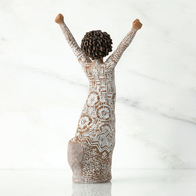 Courageous Joy - Premium Figurines from Willow Tree - Just $55.95! Shop now at Pat's Monograms
