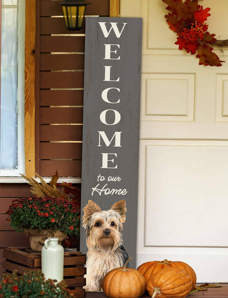 Yorkie Welcome sign - Premium  from E&S Pets - Just $39.99! Shop now at Pat&