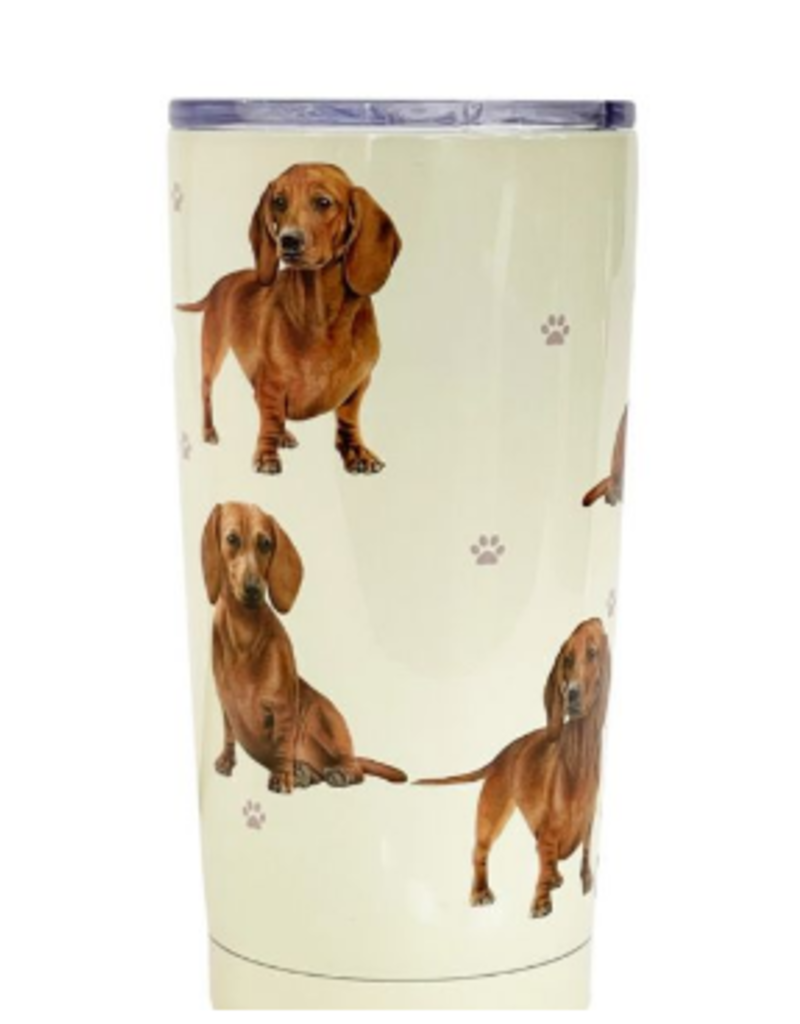 Dachshund, Red SERENGETI Ultimate 3D Tumbler - Stainless Steel - Premium Tumblers from E&S Pets - Just $27.95! Shop now at Pat's Monograms