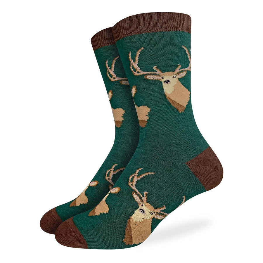 Men's Deer Heads Socks - Premium Socks from Good Luck Sock - Just $11.0! Shop now at Pat's Monograms